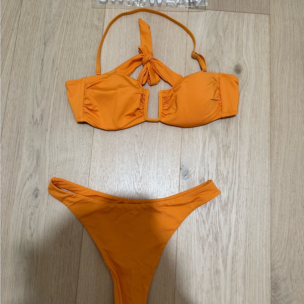 Monday Swimwear Orange Bikini